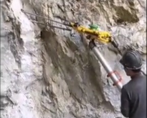 YT27 Rock Drill in Chile's Mining